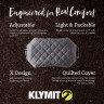 Надувная подушка KLYMIT PILLOW LUXE GREY Серая 12LPGY01D